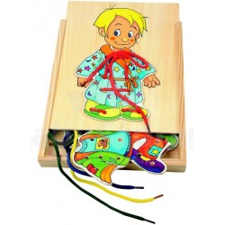 Ξυλινο '' Ντυσε τον Bob'' 90018