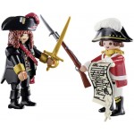 Playmobil Duo Pack Πειρατής Και Λιμενοφύλακας (70273)