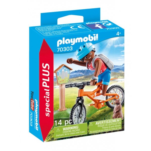 Playmobil Ποδηλάτης MTB (70303)