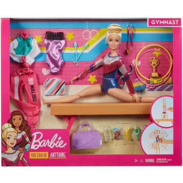 Barbie Αθλήτρια Ενόργανης Γυμναστικής (GJM72)