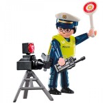 Playmobil Special Plus: Τροχονόμος με ραντάρ ελέγχου ταχύτητας (70305)