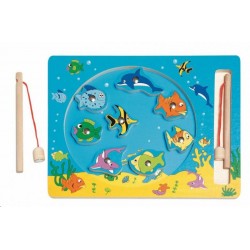 Woody Ξύλινο Μαγνητικό Ψάρεμα 90026