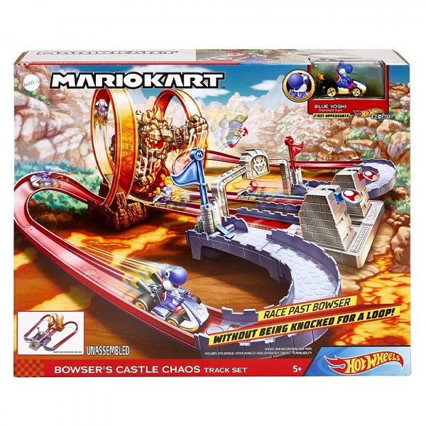 Hot Wheels Mario Kart Το Κάστρο Του Μπάουζερ Πίστα (GNM22)