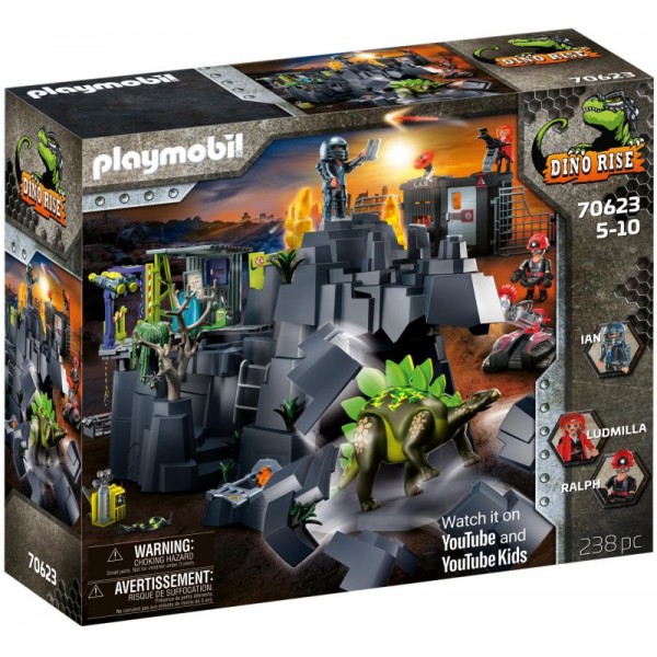 Playmobil Dino Rise Ο Βράχος Των Δεινοσαύρων (70623)