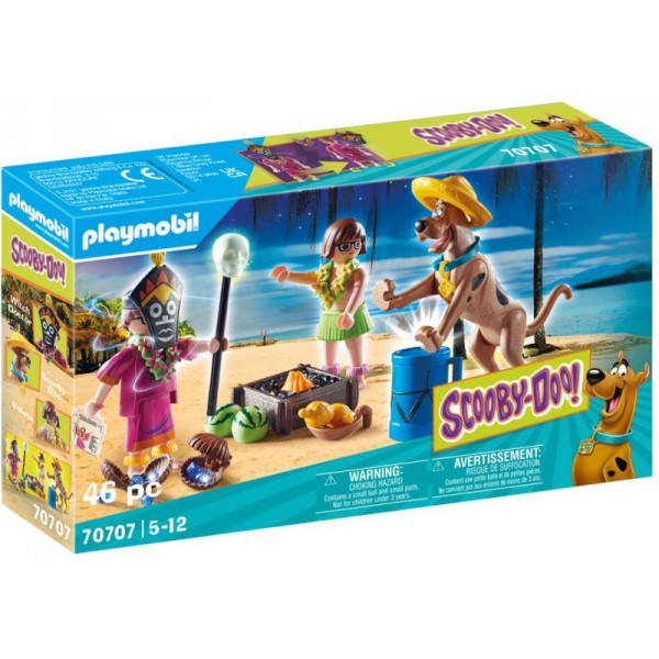 Playmobil Scooby-Doo! Περιπέτεια Με Τον Witch Doctor (70707)