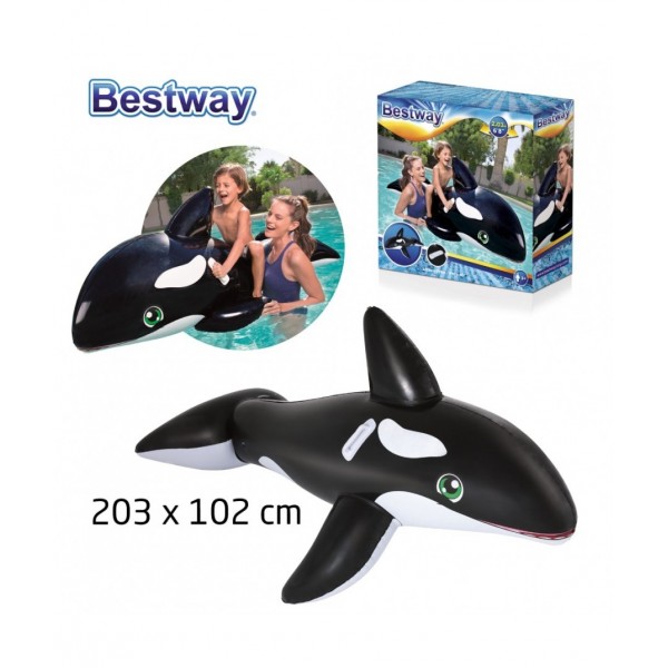 Φουσκωτό Θαλάσσης Φάλαινα" Whale Ride - On " Bestway 41009