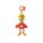 Κουδουνίστρα Duck Bebe Stars PL9960