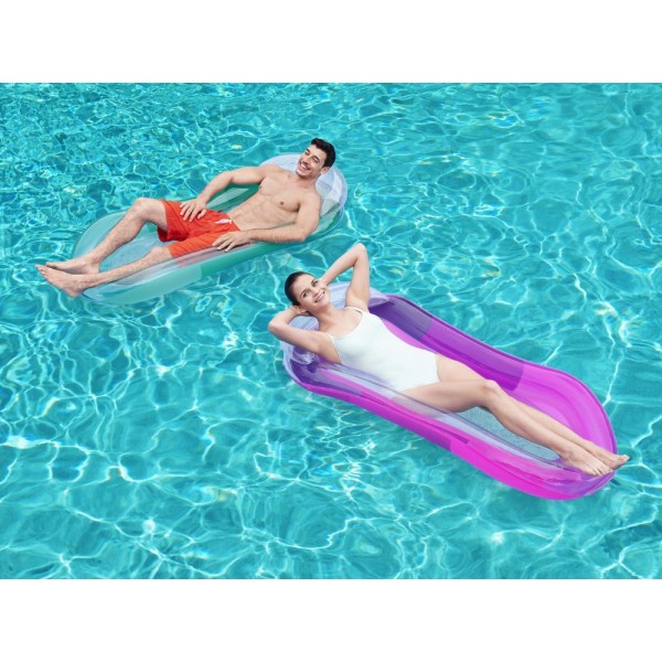 Στρώμα θαλάσσης Με Δίχτυ Και Πλάτη Aqua Bestway 160cm 43103