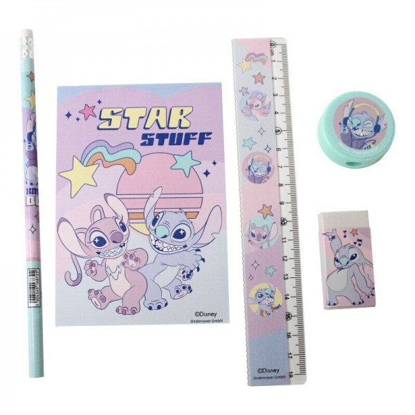 Stitch Σχολικό Σετ 5 τεμαχίων 01755