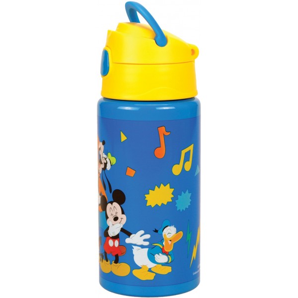 Mickey Παγούρι Flip Αλουμινίου 500ml 16248