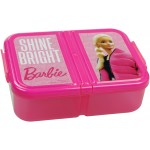 Barbie Δοχείο Φαγητού 3 Χώρων 22262