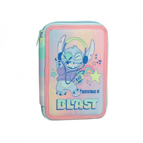 Stitch Gen Z Κασετίνα Γεμάτη με 2 Θήκες 01100