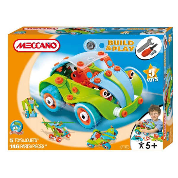 Meccano Build & Play Οχηματα 5 σε 1 737107
