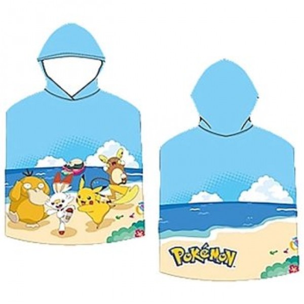 Pokemon Ποντσο Microfiber 100x50cm 423223