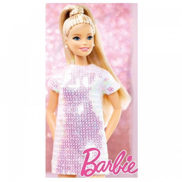 Barbie Πετσέτα Θαλάσσης Microfiber 140x70cm 423227