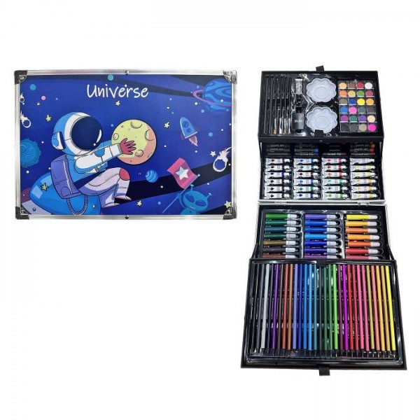 Βαλιτσάκι Ζωγραφικής Universe σετ 145τμχ 503388
