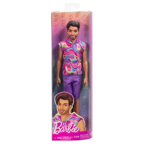 Barbie Ken Fashionistas Totally Hair Look Doll DWK44