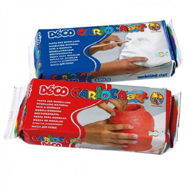 Carioca Πηλός Λευκός 500gr 30996