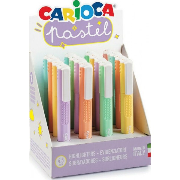 Carioca Μαρκαδόρος υπογράμμισης 1τμχ σε pastel αποχρώσεις 43035
