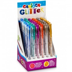Carioca Glitter Gel Στυλό 1.0mm 1 τμχ (42166)