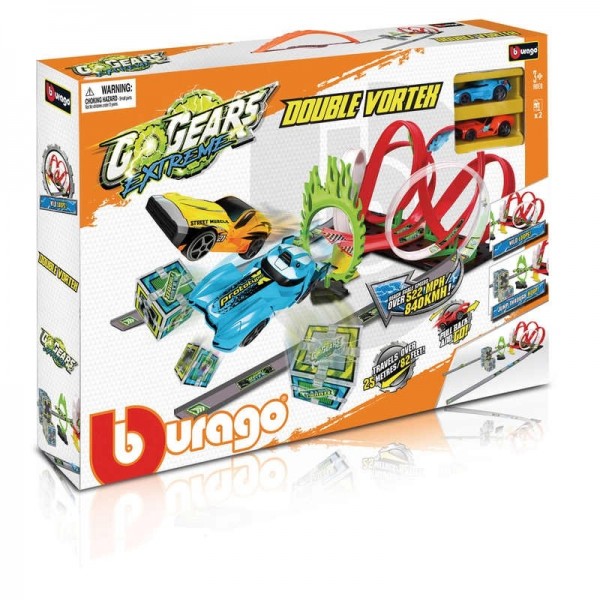 Burago Go Gears Extreme πιστα Double Vortex 30532