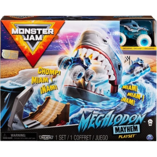 MONSTER JAM – MEGALODON MAYHEM STUNT PLAYSET (1:64) (20120790)