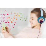 Frozen στερεοφωνικό ενσύρματο αναδιπλούμενο ακουστικό με ένταση ασφαλείας για παιδιά