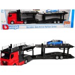 Νταλίκα Bburago 1/43 Fire Mercedes Benz Red