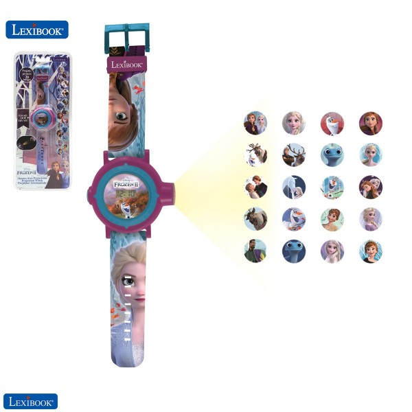 Frozen Digital Projection Watch με 20 εικόνες για προβολή