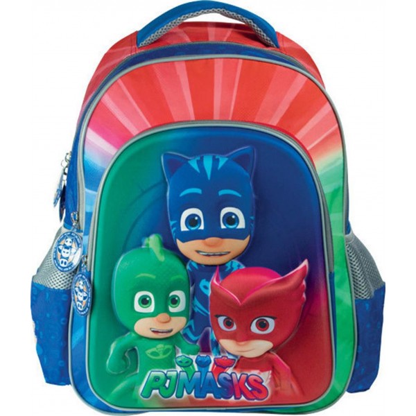 PJ Masks Τσάντα Δημοτικού 3D 484049