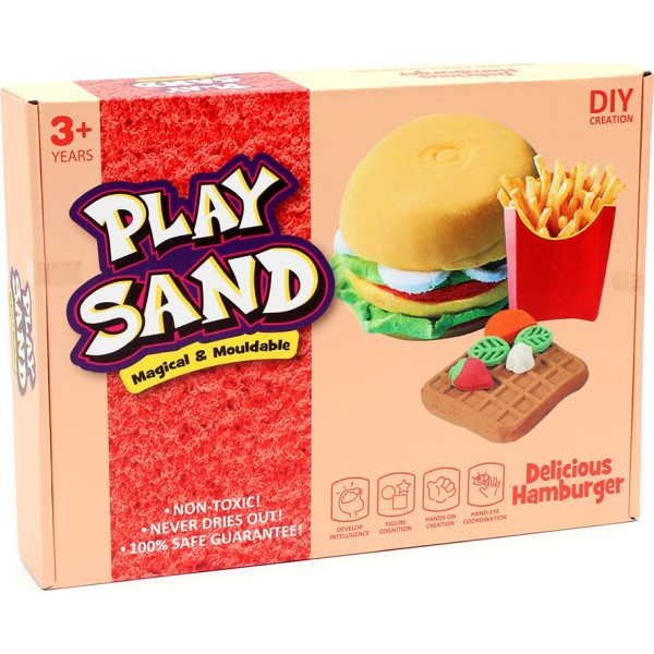 Play Sand Αμμος - Κατασκευή Hamburger 005812