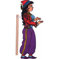 Φιγούρα Θεάτρου Σκιών Βεζυροπούλα 110