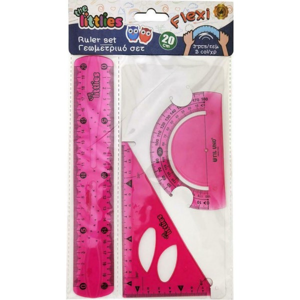 Γεωμετρικό Σετ Flexi 3Τμχ 20Cm 646829