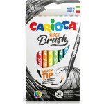 Μαρκαδόροι Carioca Super Brush 10 τεμάχια 429379