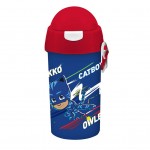 Pj Masks Πλαστικό Παγούρι με Καλαμάκι 500ml 484262