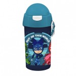 Pj Masks Πλαστικό Παγούρι με Καλαμάκι 500ml 484262