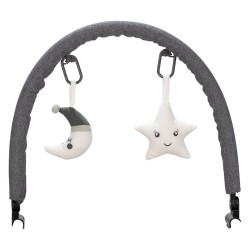 Bebe Stars Μπάρα με παιχνίδια Grey 801186