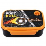 Must True Football Σετ Πλαστικό Φαγητοδοχείο 800ml Και Παγούρι Αλουμινίου 500ml  584554