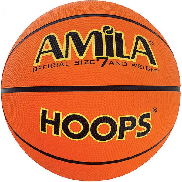 Amila Μπάλα Μπάσκετ Rubber Hoops No.7  41491