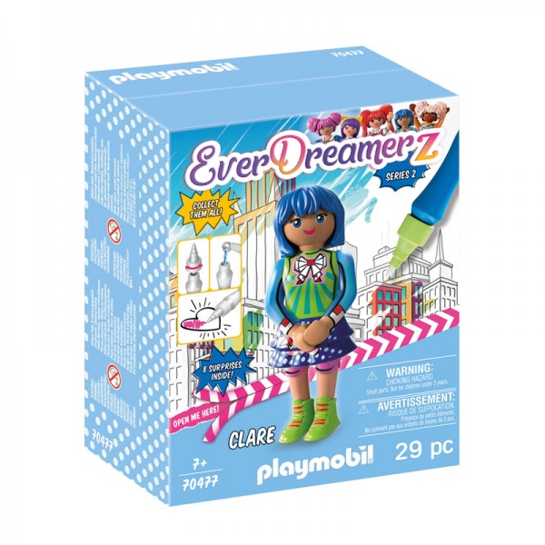 Playmobil Εverdreamerz Clare- Comic World (70477)