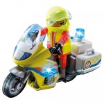 Playmobil Διασώστης Με Μοτοσικλέτα (71205)