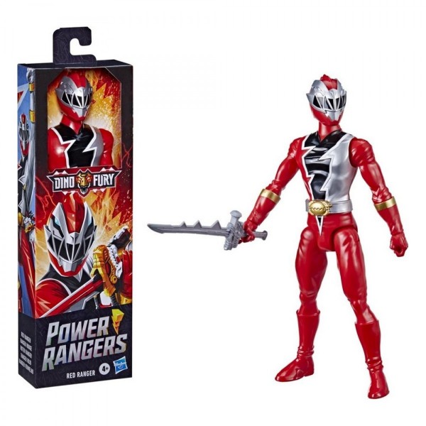 Power Rangers Dino Fury Red Ranger 30εκ. F2961