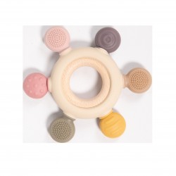 Bo Jungle-Sensory Ring Μασητική Κουδουνίστρα  από Σιλικόνη 931100