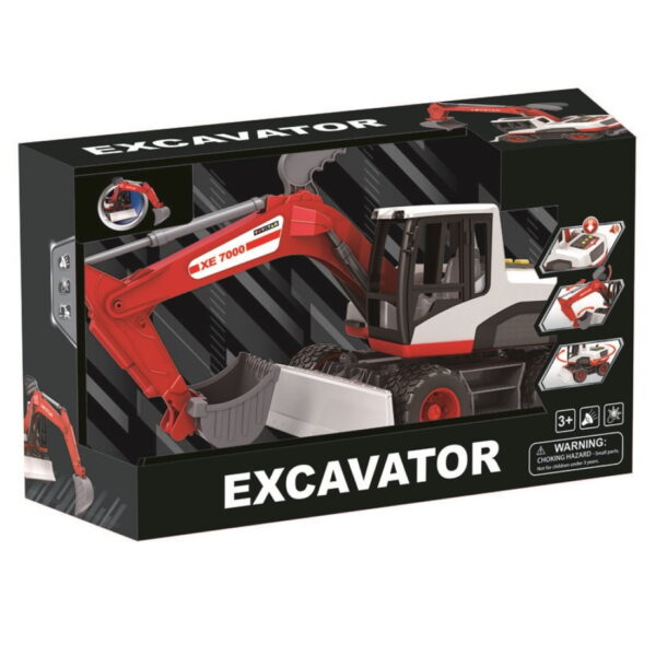 Excavator Truck Εκσκαφέας με ήχους και φως 66660