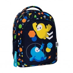 Fall Guys Blue and Yellow 3 θήκες Τσα΄ντα Δημοτικού 470064