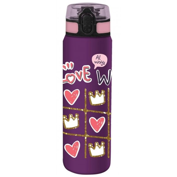 Must Παγούρι Ανοξείδωτο 600ml 4 σχέδια 584892