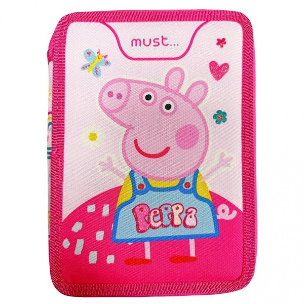 Peppa Pig Κασετίνα Διπλή Γεμάτη (482742)