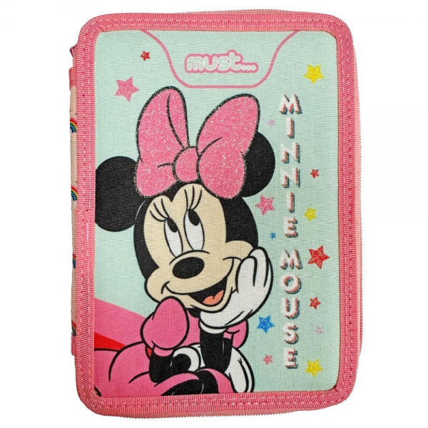 Minnie Mouse Κασετίνα Διπλή Γεμάτη 563590