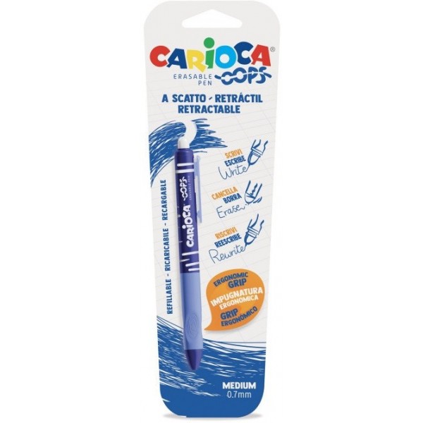 Carioca Oops Στυλό 0.7mm που σβήνει 43036