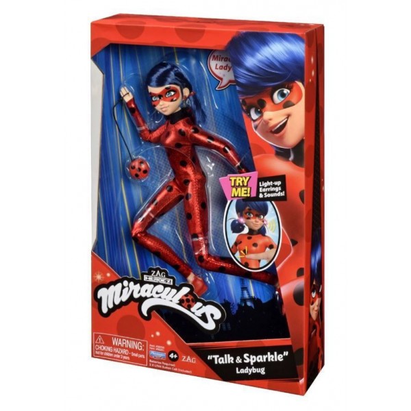 Miraculous Deluxe Κούκλα Ladybag Με Ήχους (MRA45000)